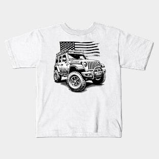 Jeep Wrangler Kids T-Shirt